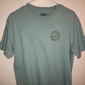 Patagonia Live Simply T-Shirt | M | Light Teal